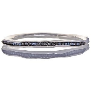 Mashka Black Spinel Pod Bangle